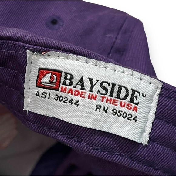 Vintage Mt Rushmore Hat Black Hills, SD Embroidery Purple Pink White USA Made - Picture 3 of 6